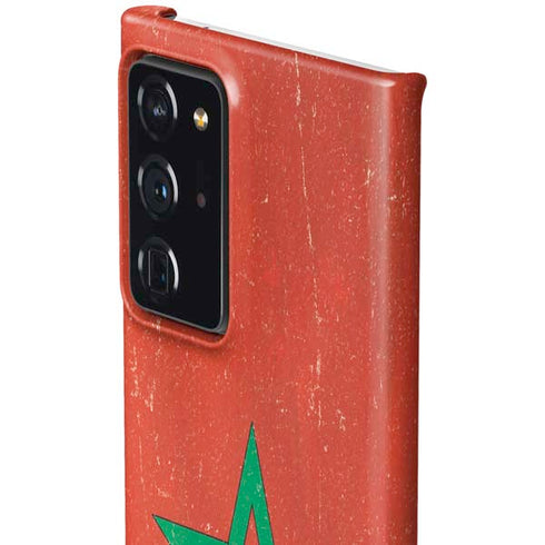 Morocco Flag Distressed Galaxy Note20 Ultra 5G Lite Case